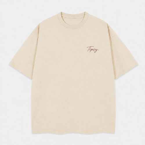 T-shirt Holy Crab — vue de face, signature Tipsy.